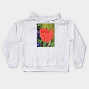 Bright and Blooming Kids Hoodie